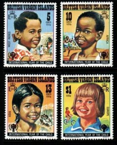 BRITISH VIRGIN ISLANDS SG408/11 1979 INTERNATIONAL YEAR OF THE CHILD MNH