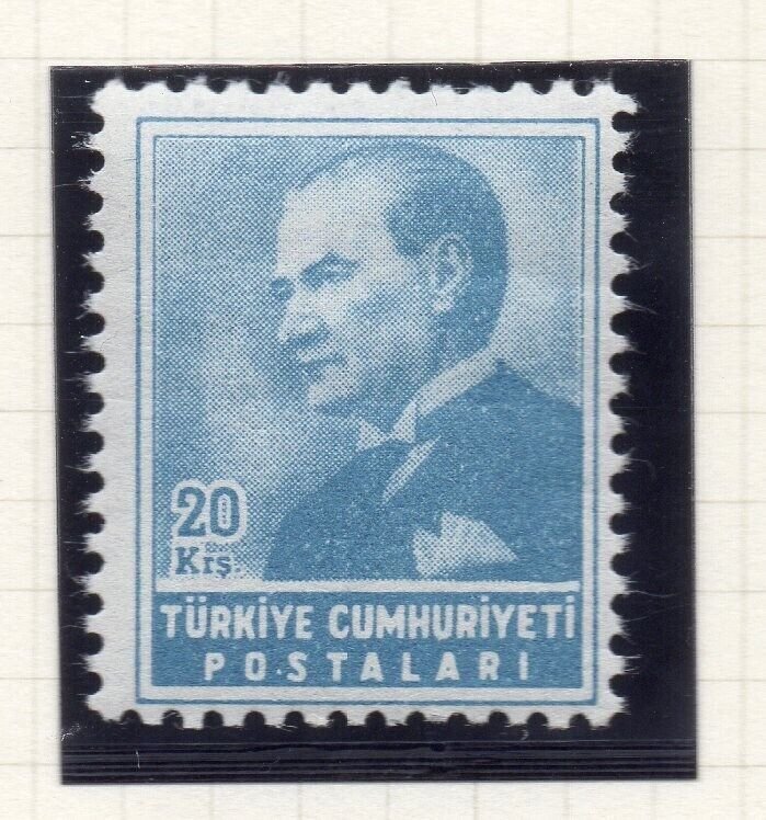 Turkey 1955 Early Issue Fine Mint Hinged 20k. NW-18213