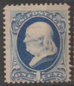 U.S. Scott #182 Franklin Stamp - Used Single - IND