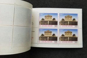 *FREE SHIP Vatican Monuments 1993 Cathedral Church Building (booklet) MNH