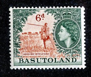 1954 Basutoland Sc #51 mlh* cv. $2.50 ( 9503 BCXX )