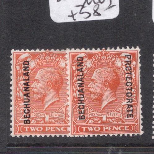 Bechuanaland SG 76, 76a MOG (8dlx)