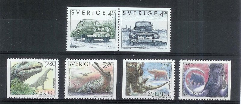 SWEDEN (28) Complete Sets ALL Pristine Mint Never Hinged Cat Value $175+