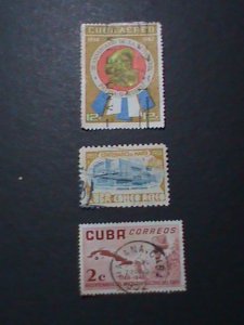 ​CUBA VERY OLD CUBA STAMPS USED-VF WE SHIP TO WORLD WIDE WE COMBINED SHIPPING