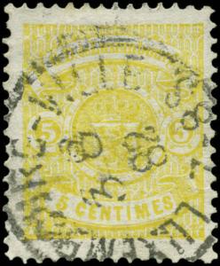 Luxembourg  Scott #32 Used Cats $24