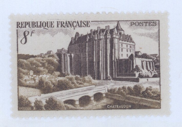 France, Scott #640, MH