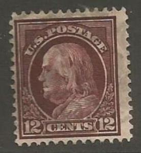 U.S. Scott #417 Franklin Stamp - Used Single