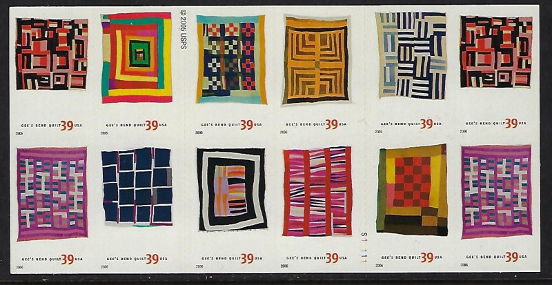 Catalog # 4089 4096 Booklet of 20 Quilts of Gee's Bend AL Amer Treasures Series