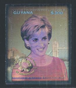 GUYANA SC# 3336A HOLOGRAM VF/MNH 1998