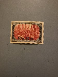 Stamps German Offices in Morocco Scott #19A hinged