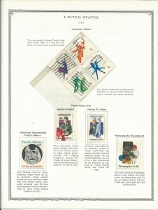 Scott Minuteman Stamp Album For United States Stamps With Stamps