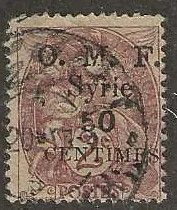 Syria, 32, used. 1920.  (s849)