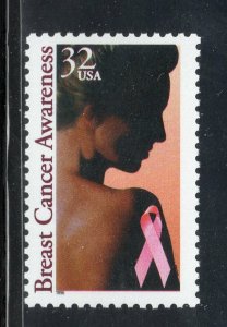 3081 * BREAST CANCER AWARENESS *   U.S. Postage Stamp  MNH