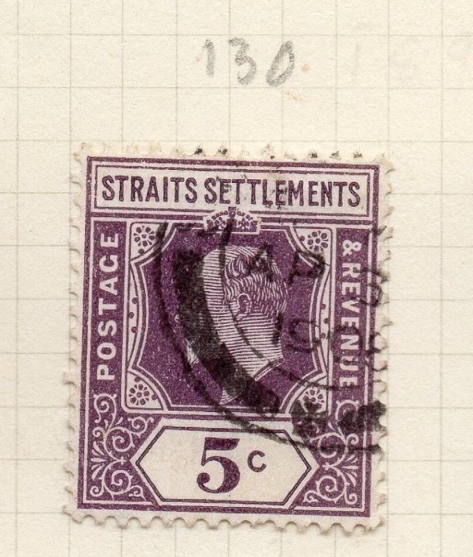 Malaya Straights Settlements 1904 Early Issue Fine Used 5c. 278344