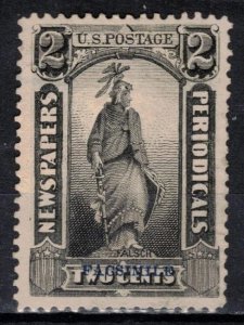 USA - Newspaper Stamps - Scott PR9 Facsimile