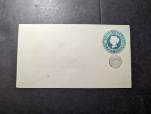 Mint British India Chamba State Overprint Postal Stationery Envelope Half Anna