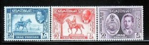 Iraq Sc 130-32 NH - 1949 UPU issue 