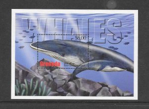 WHALES - GRENADA #3302  BLUE WHALE  MNH