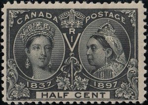 CANADA 50 F-VF MH (41020)