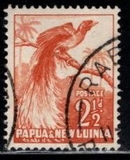 Papua New Guinea - #125 Bird of Paradise - Used