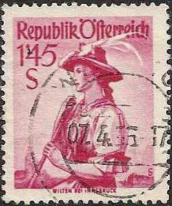 Austria - 542 - Used - SCV-0.20