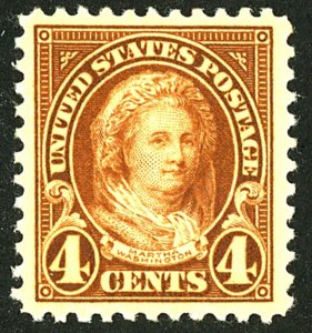 U.S. #556 MINT OG LH