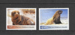 NEW ZEALAND #B205-06 MARINE LIFE MNH