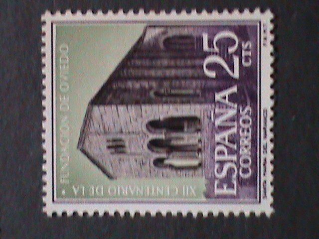 ​SPAIN-1961-120TH ANNIVERSALY-FOUNDING OF OVIEDO ,CAPITAL OF AUSTURIA MNH VF