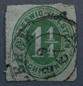 Schleswig Holstein #4 Used VG Place Cancel Date 12 0 67