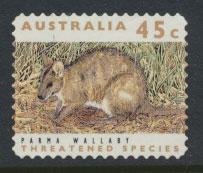 Australia SG 1327  Used perf 11½ Threatened Species - Wallaby 