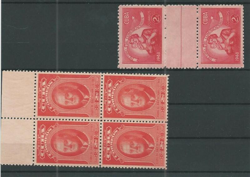 TRADE PRICE STAMPS SOUTH AMERICA 1947 ROOSEVELT BLOCK   UNMOUNTED MINT