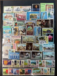 JERSEY USED mini collection - postal use cancels! ??