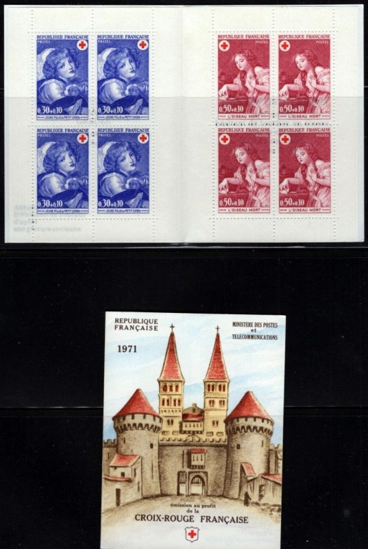 France 1968 -   Red Cross booklet MNH # B452a