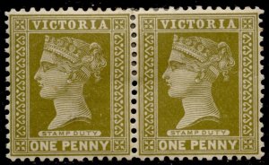 Victoria #192 QV Definitive Pair MLH CV$25.00