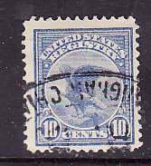 US-Sc#F1- id7-used 10 Registration-Birds-1911-