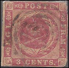 Danish West Indies 1 Used... SCV $275.00