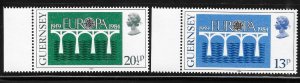 Guernsey 1984 Europa Sc 281-282 MNH A1245