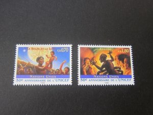 United Nations 1996 Sc 294-95 set MNH