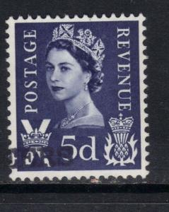 Scotland GB 1968 QE2 5d Royal Blue SG S11 ( F175 )