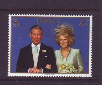 Jersey Sc 1214 2006  Royal Wedding Pr Charles stamp mint NH