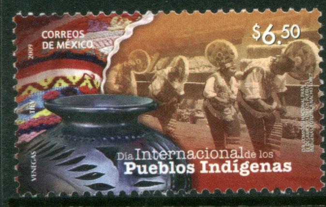 MEXICO 2623, $6.50P Intl. Day of Indigenous Peoples. MNH.