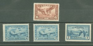 Canada #C5/C9 Mint (NH)