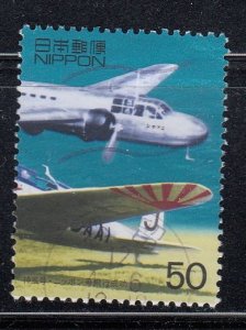 Japan 2000 Sc#2694b World-circling flight of Nippon-gō, 1939 Used