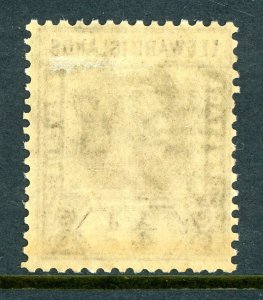 Leeward Islands 1912 British KGV ¼p Brown Scott #46 Mint R934 ⭐⭐⭐⭐⭐