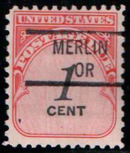 U.S. Precancel - Oregon, Merlin