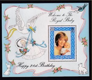 Isle of Man 223 Princess Diana Souvenir Sheet MNH VF