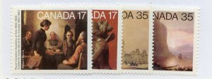 Canada, Scott #849-52, Mint, Never Hinged complete set