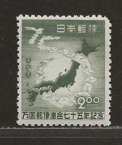 JAPAN SC# 474   FVF/MNH