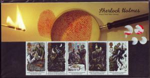 United Kingdom  1993  Stamp Pack, Sherlock Holmes.