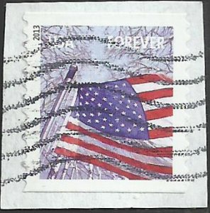 # 4774 USED FLAG IN WINTER